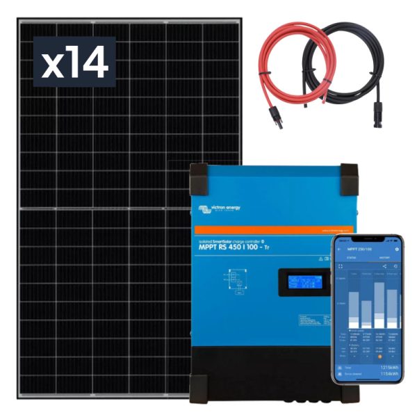 Elektrownia DC 48V 6.09 kWp do magazynu energii