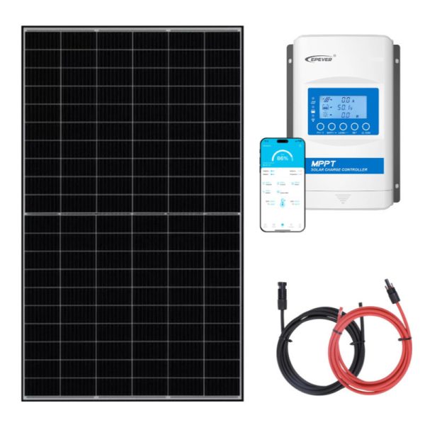 Panel słoneczny 435W z regulatorem ładowania 30A MPPT
