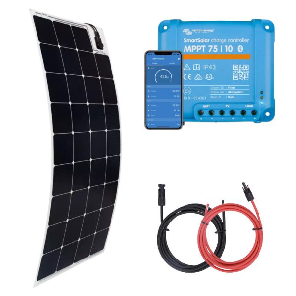 Zestaw do kampera panel elastyczny 90W z regulatorem MPPT