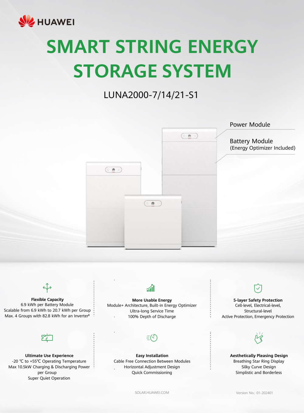 HUAWEI Bateria 7kW LUNA2000-7-E1 - obrazek 2